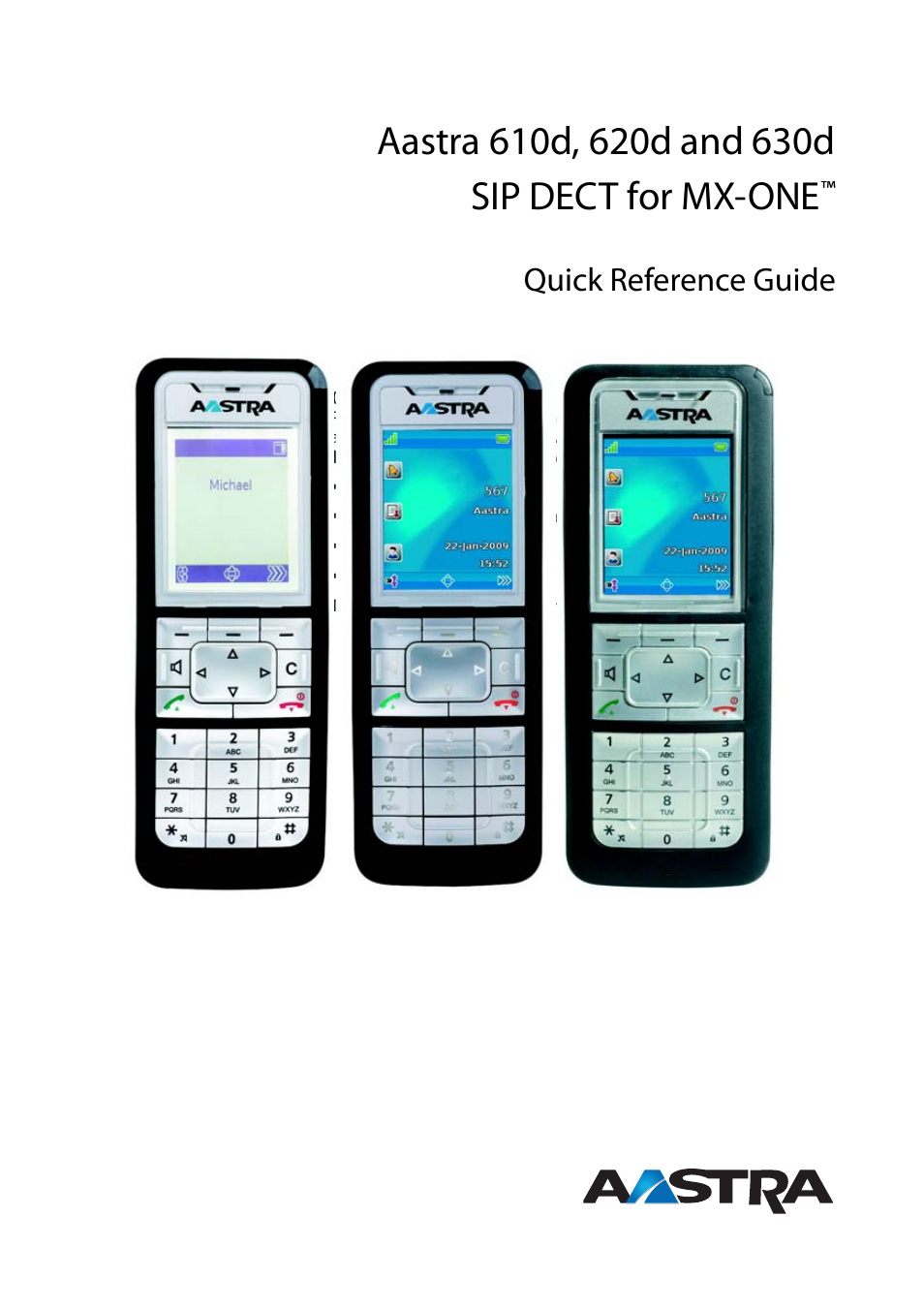 600d for SIP-DECT MX-ONE Quick User Guide EN