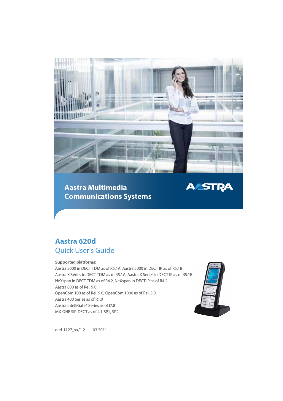 620d for Aastra 400 Quick User Guide
