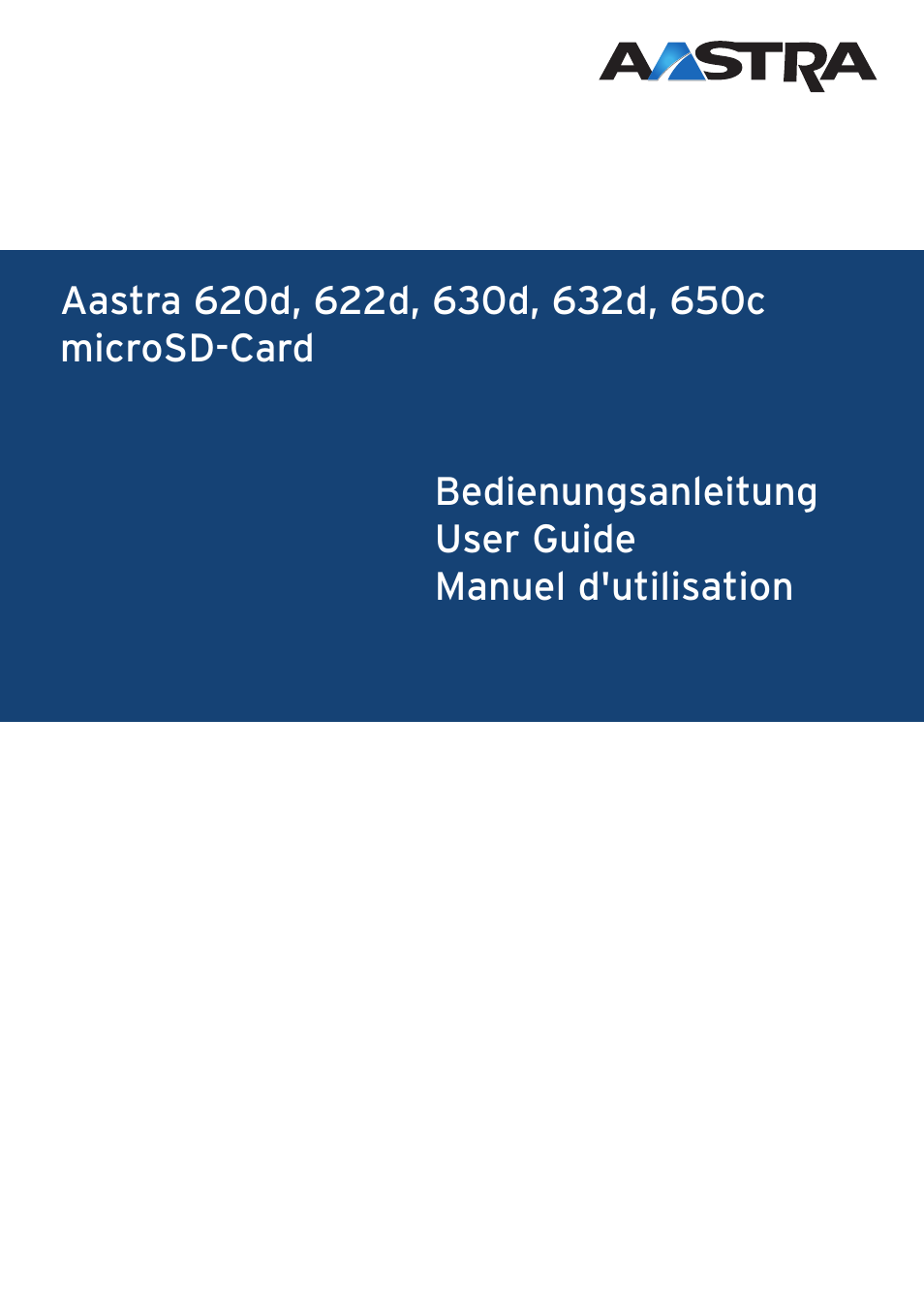 microSD-Card User Guide