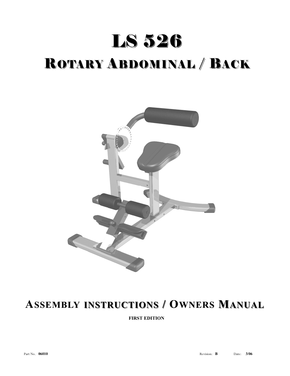 Rotary Abdominal Back LS 526