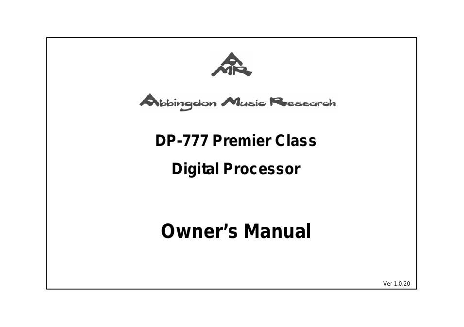 DP-777 Premier Class
