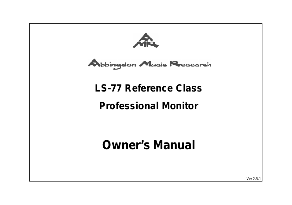 LS-77 Reference Class