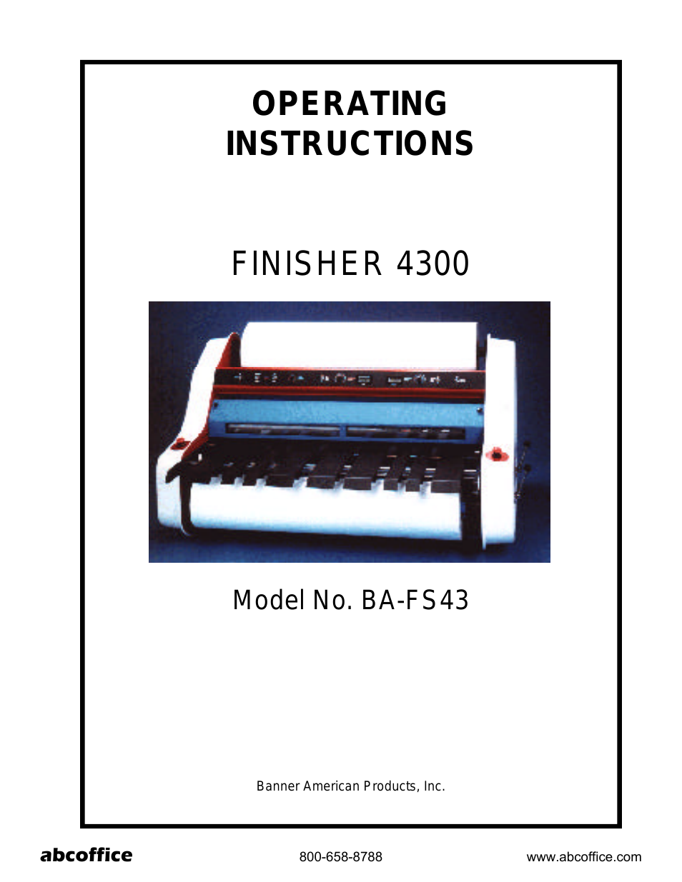 Finisher BA-FS43