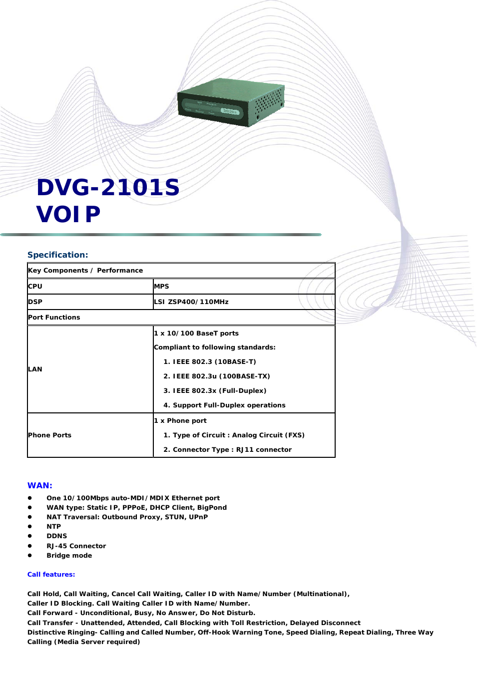 DVG-2101S