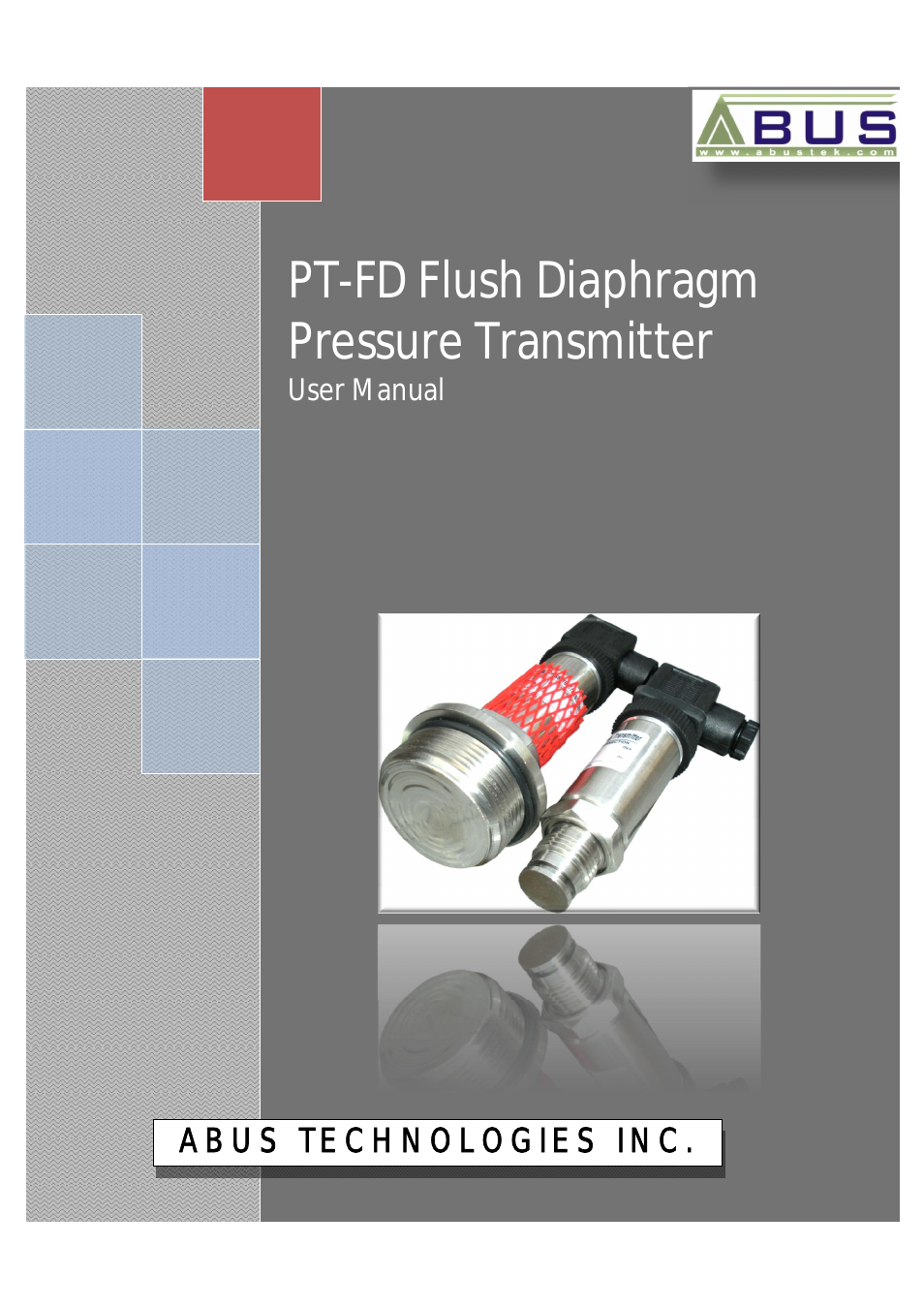 PT-FD Series Pressure Transmitter