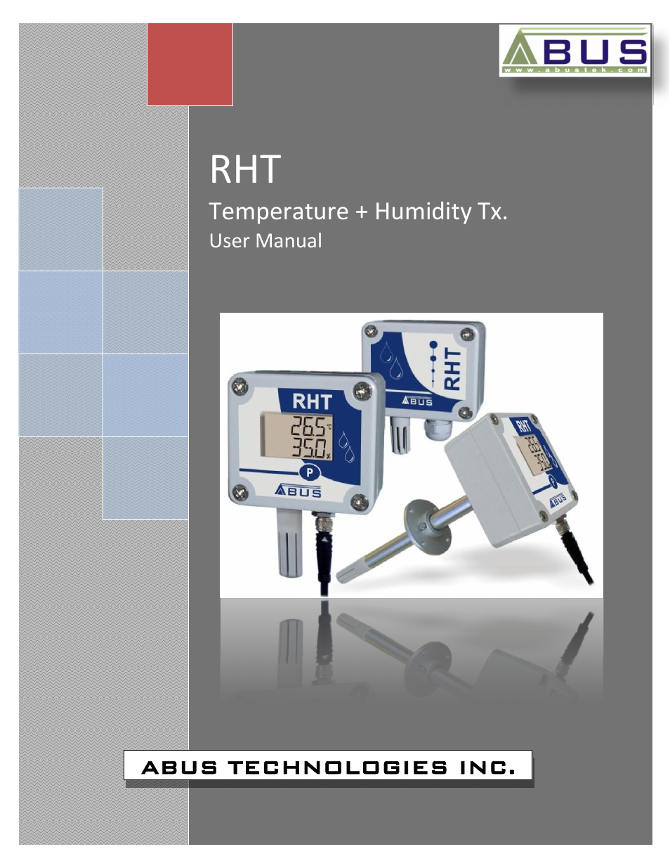 RHT-DM Series Relative Humidity Transmitter