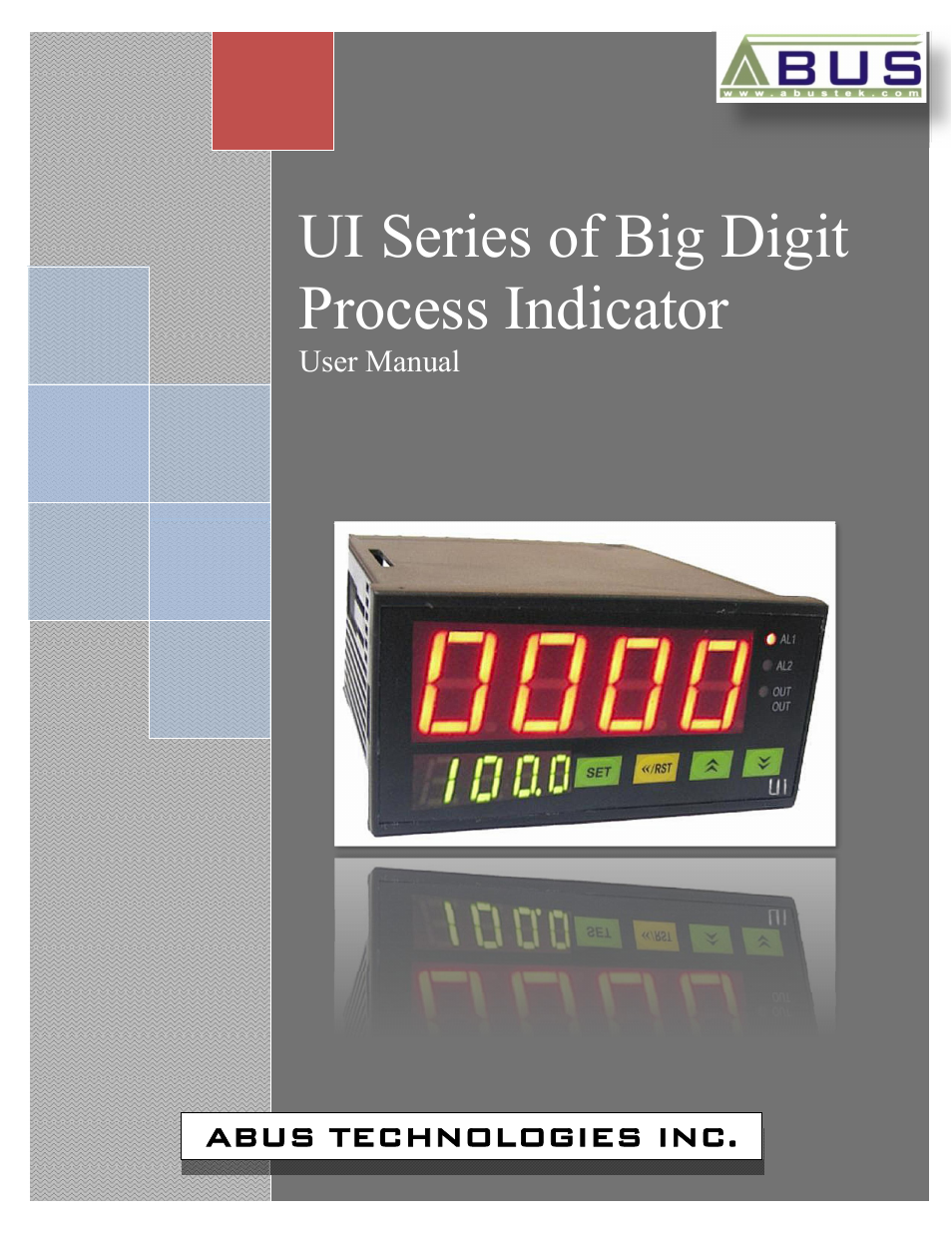 UI Series of Big Digit Process Indicator