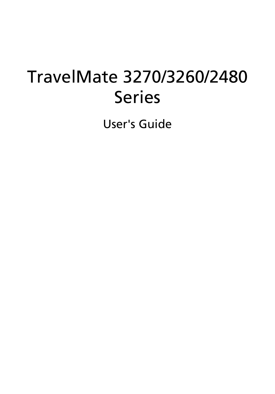 TravelMate 3270