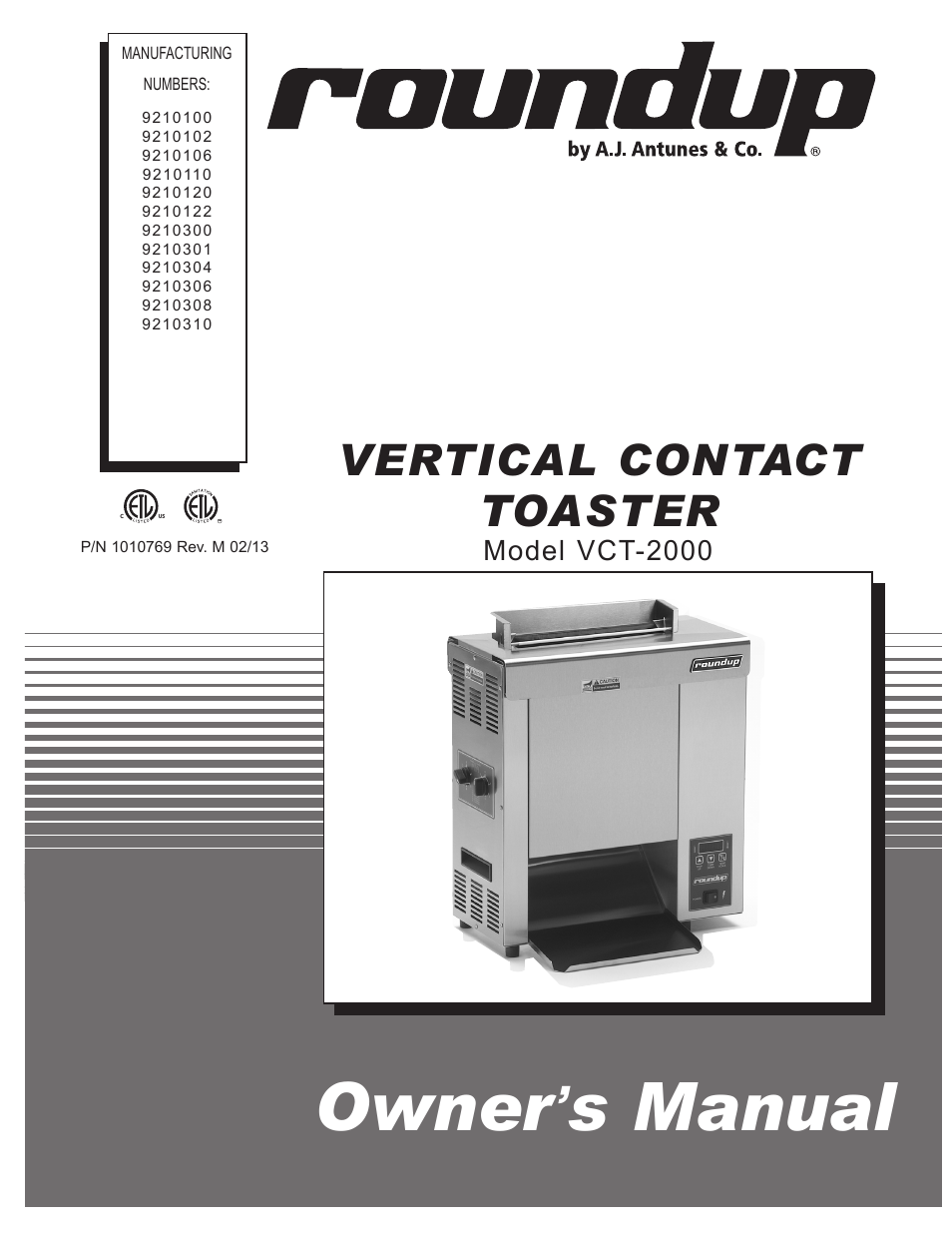 VCT-2000 9210120