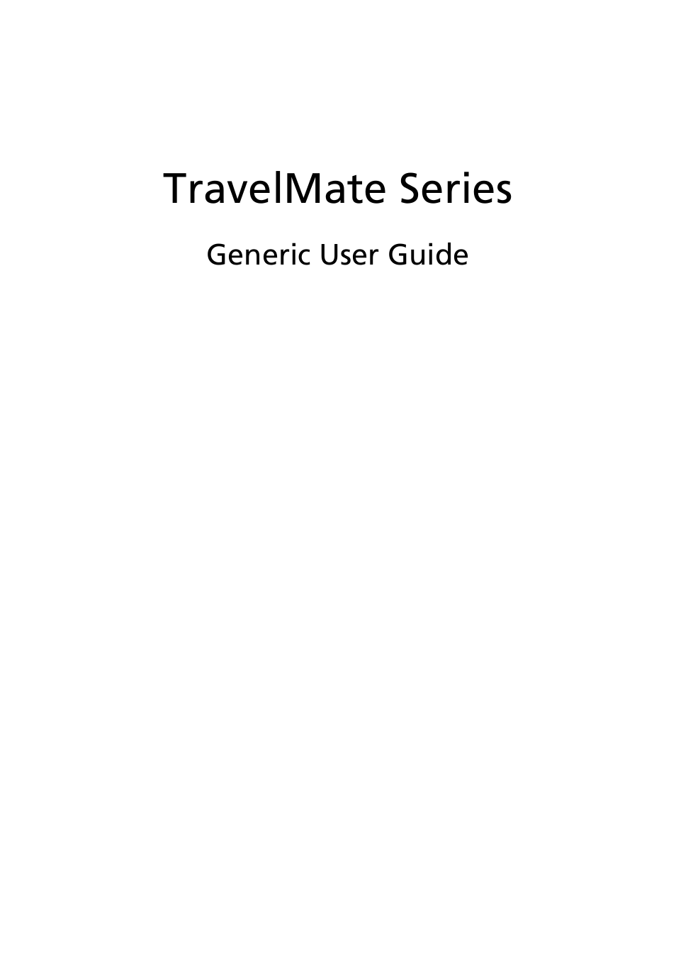 TravelMate Series