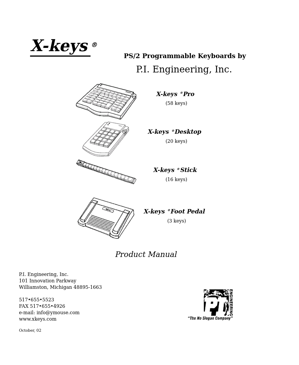 X-keys Desktop PS/2