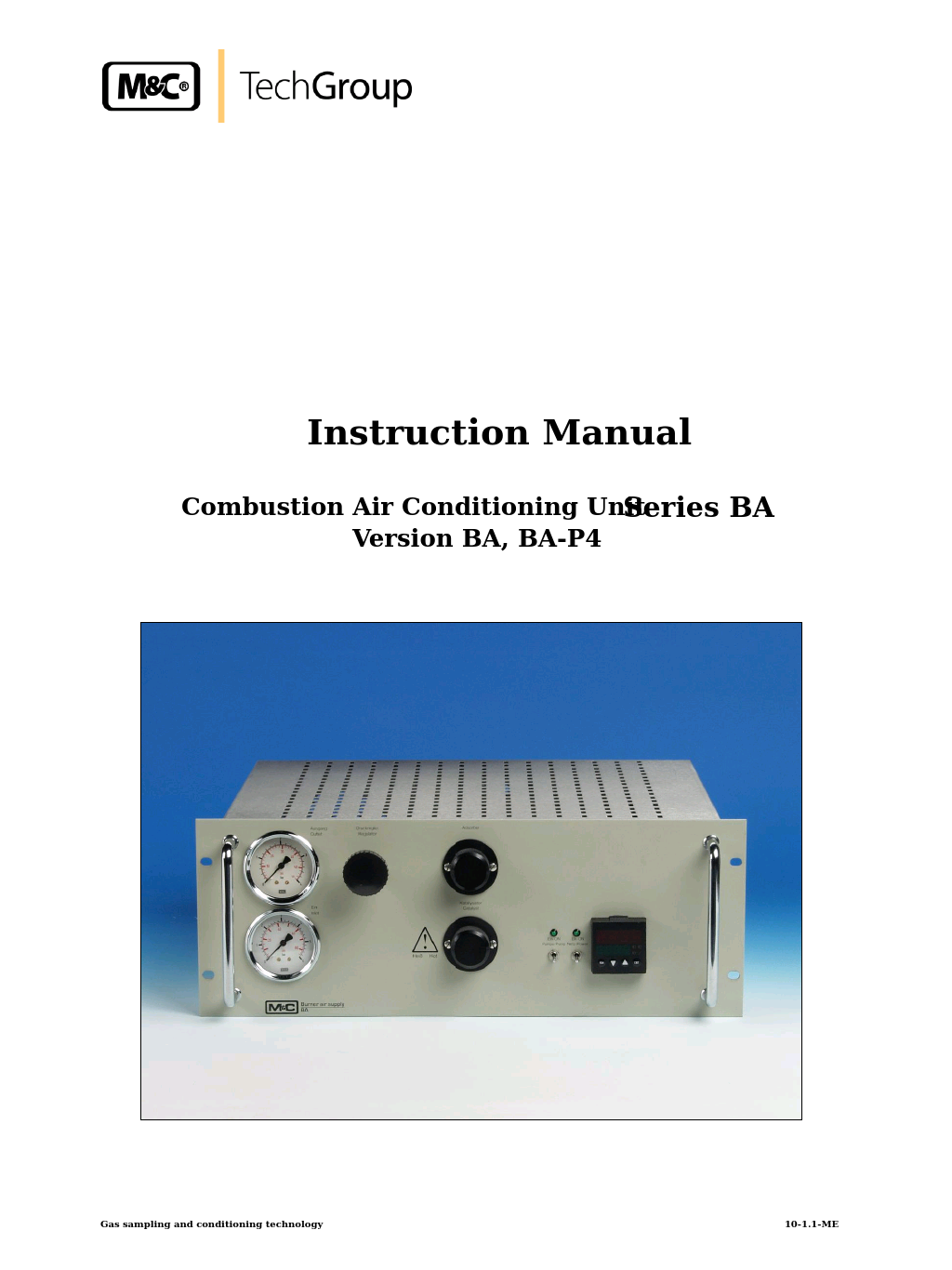 BA-P4 Operator's manual