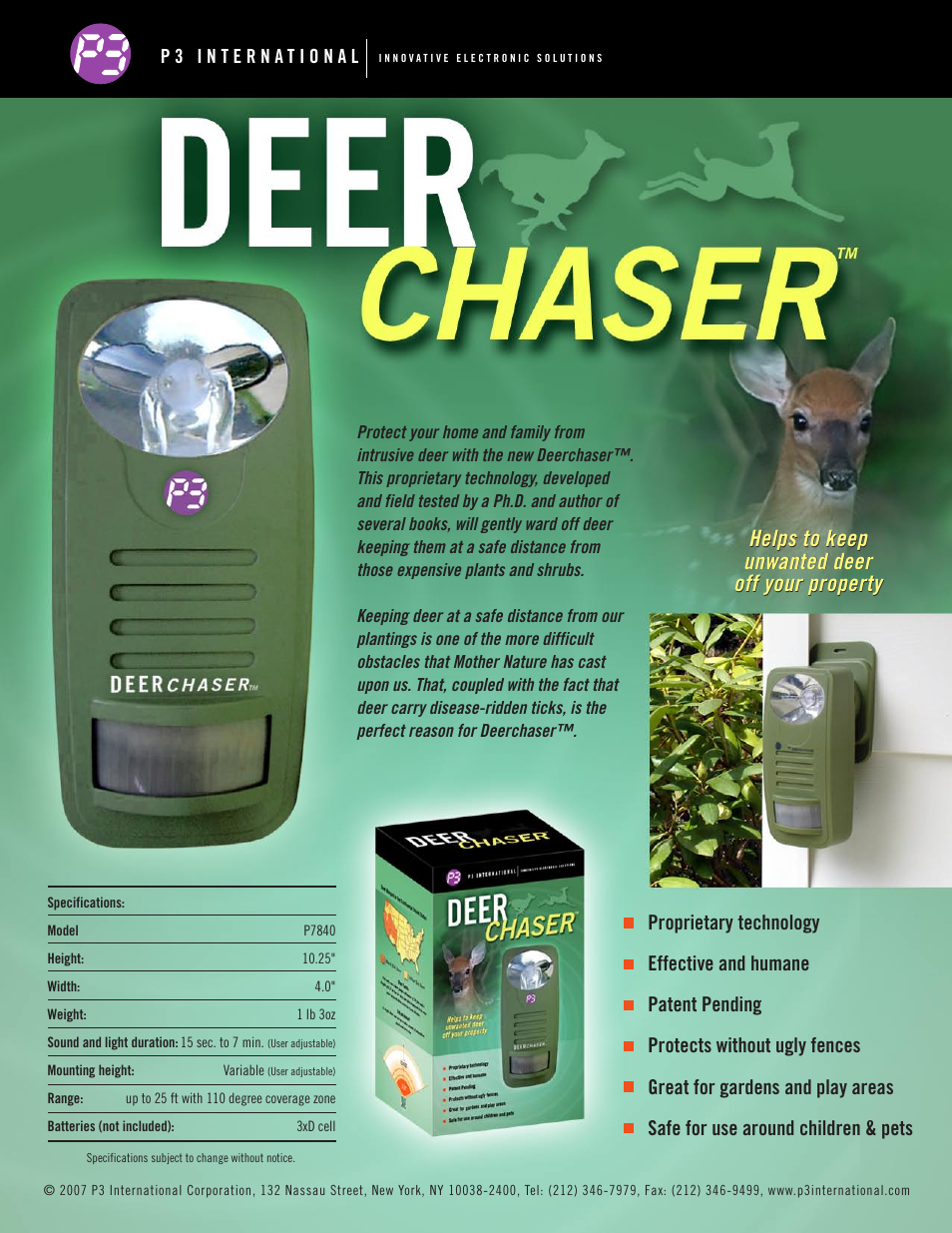 Deer Chaser P7840
