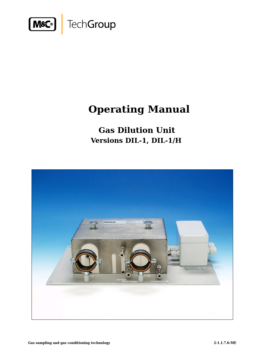 DIL-1_(H) Operator's manual