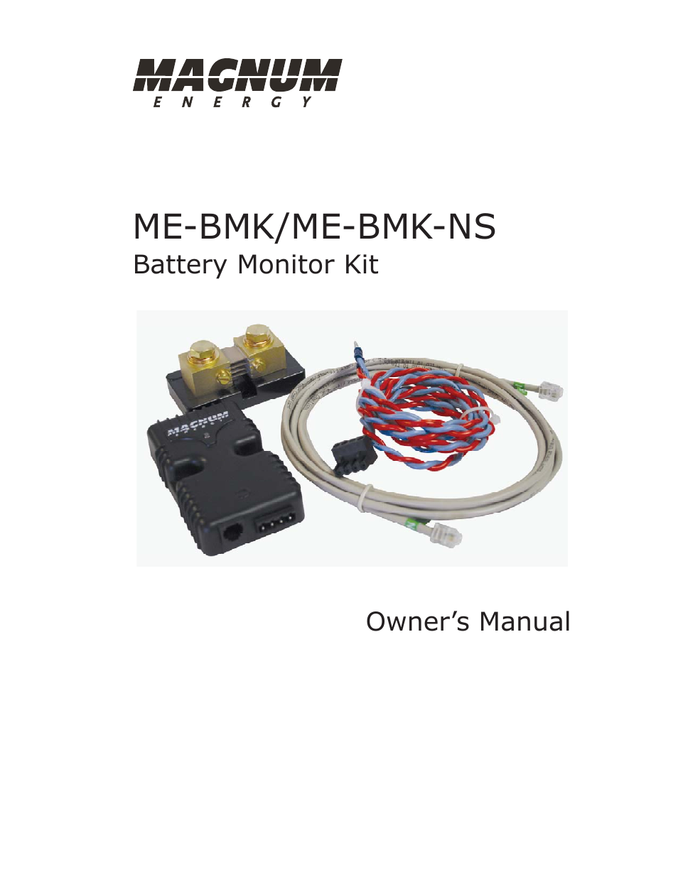 Battery Monitor Kit ME-BMK-NS