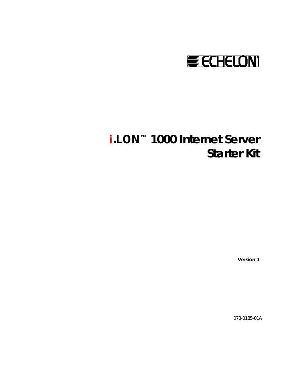 i.LON 1000 Internet Server