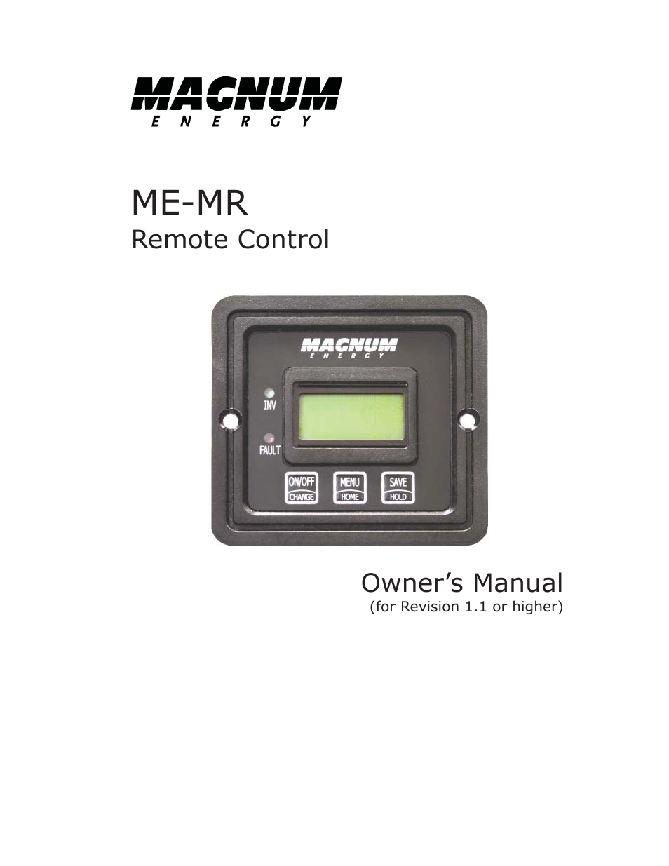 ME-MR Remote
