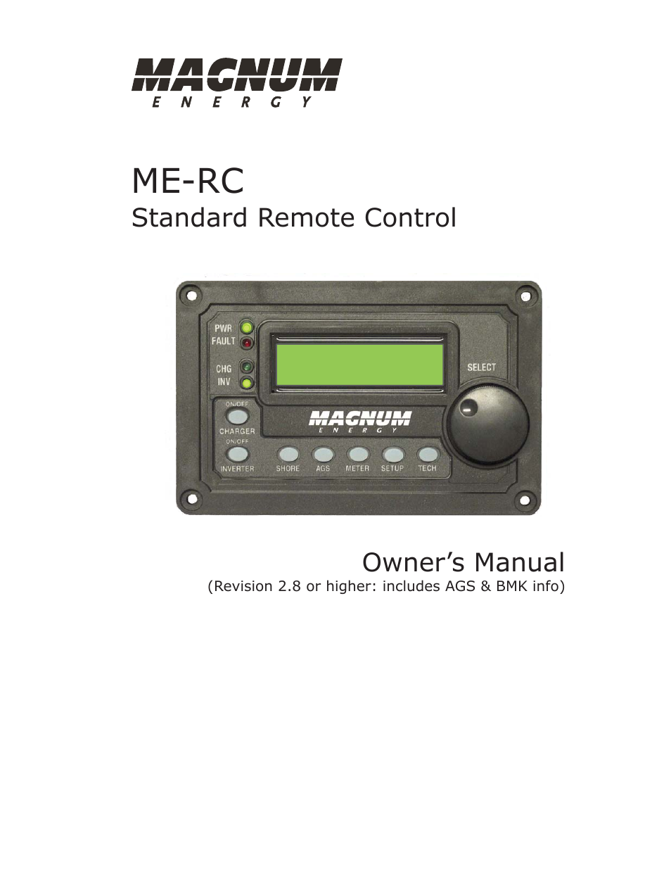 ME-RC Remote
