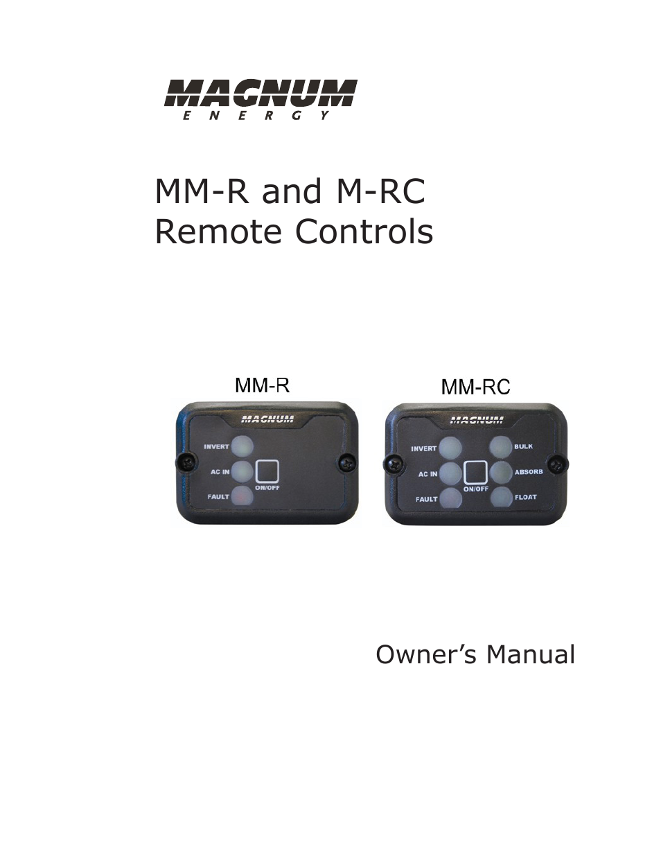 MM-RC Remote