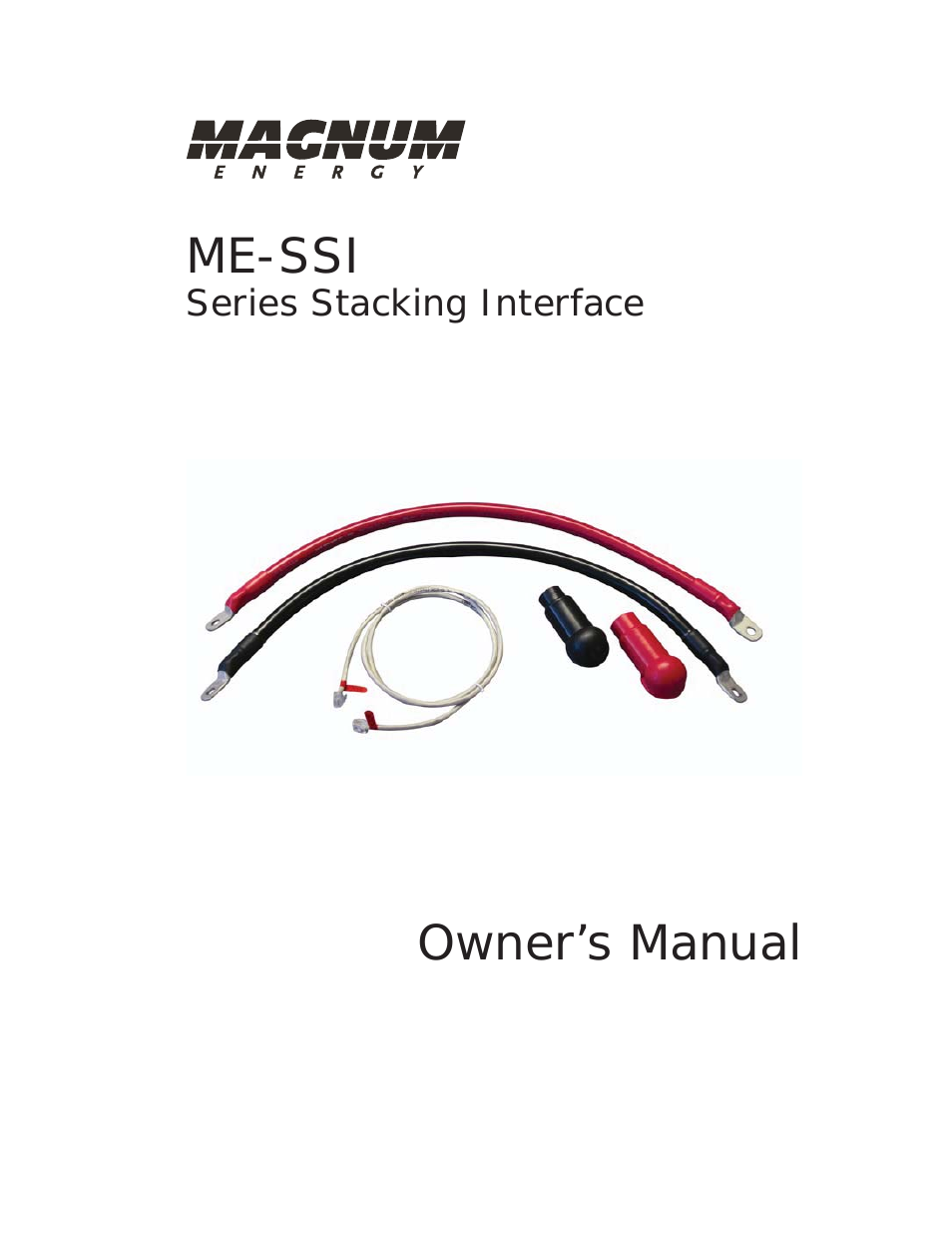 Series Stacking Cable Kit (ME-SSI)