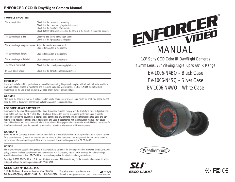 Enforcer EV-1006-N4SQ