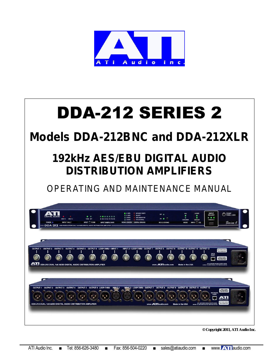 DDA212-XLR