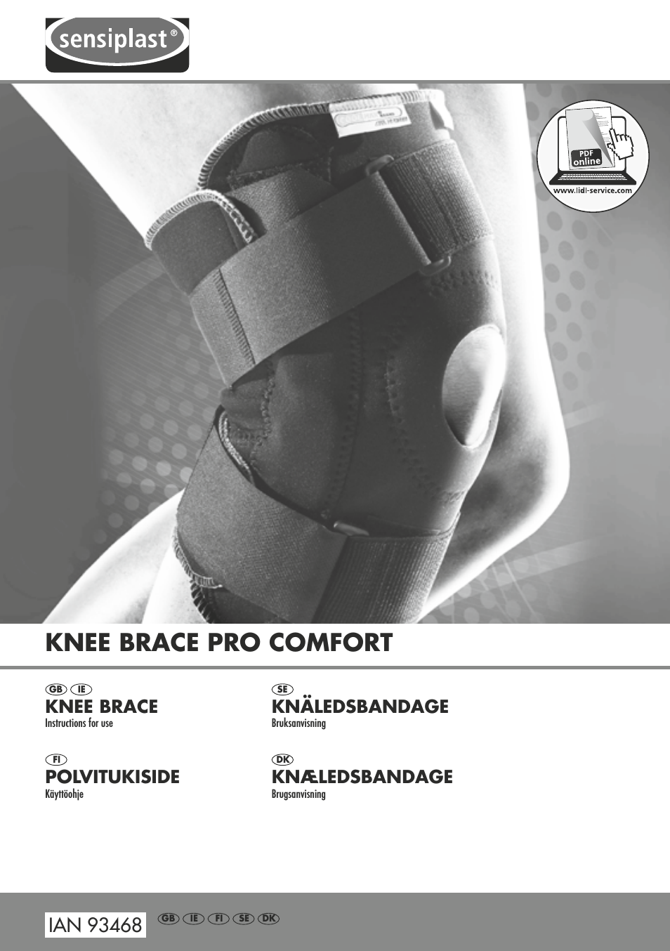 Pro Comfort Knee Brace