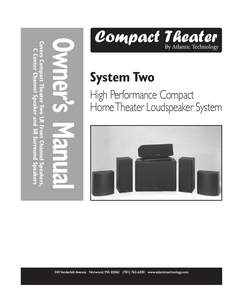 Compact Theater HomeTheater Loudspeaker System