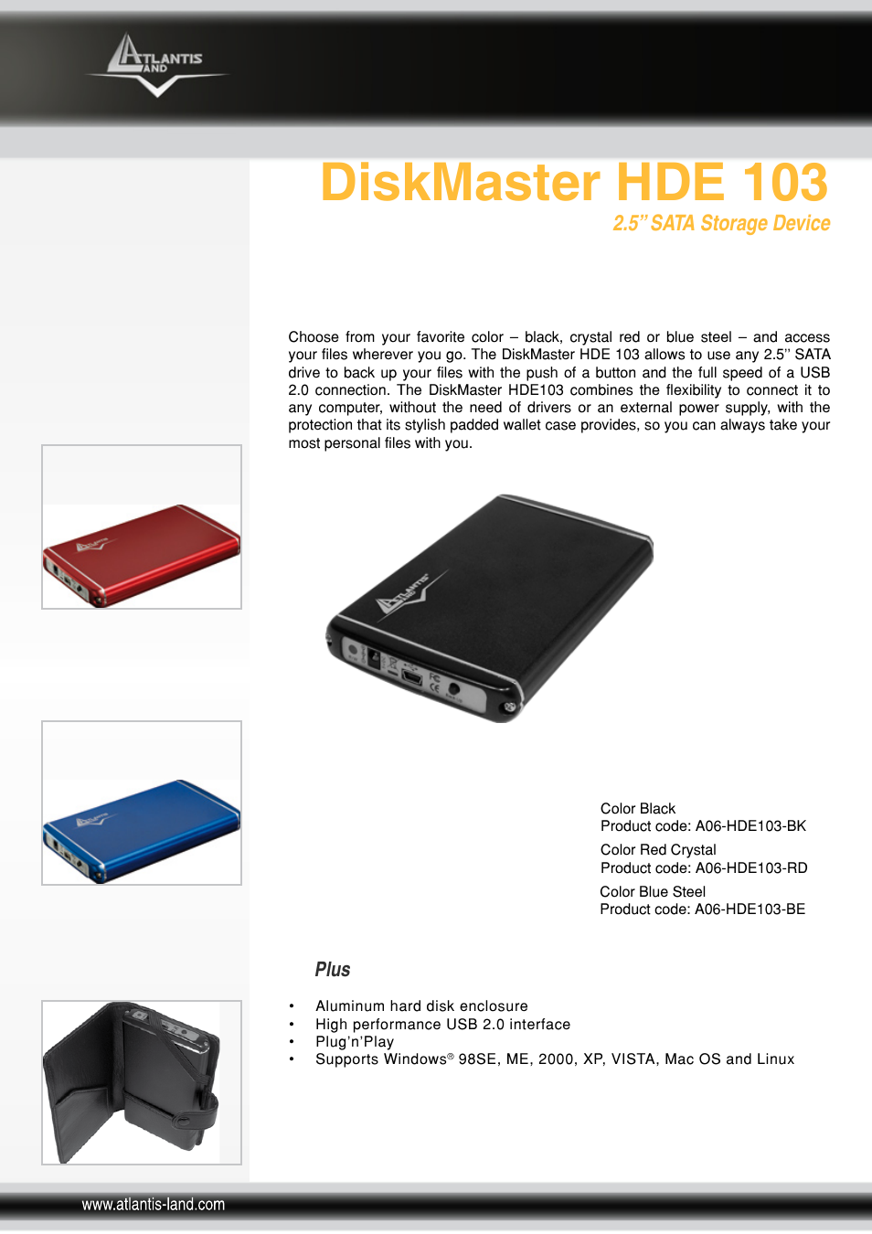 DiskMaster HDE 103