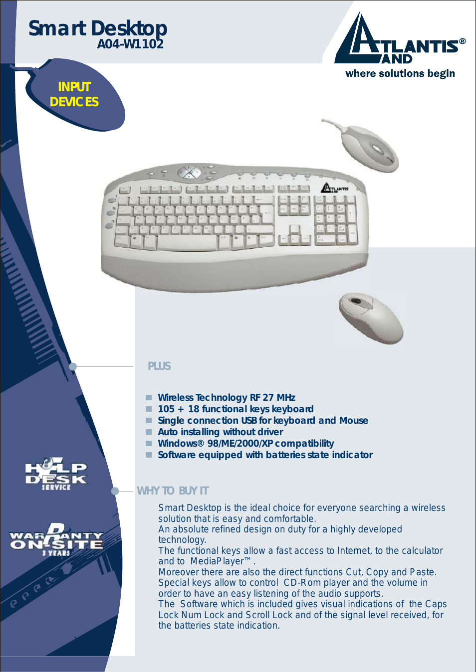 Smart Desktop A04-W1102