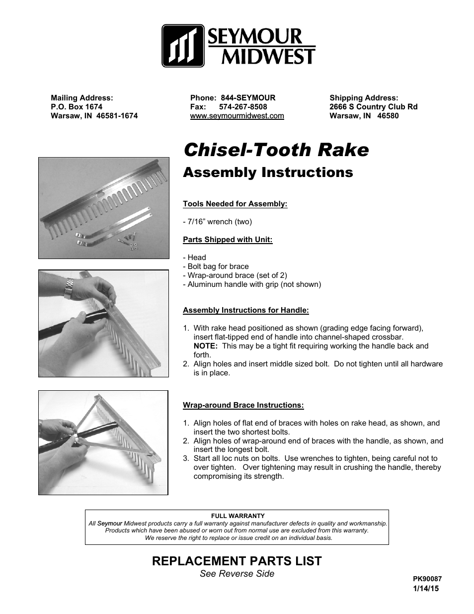Chisel-Tooth Rake(PK90087)