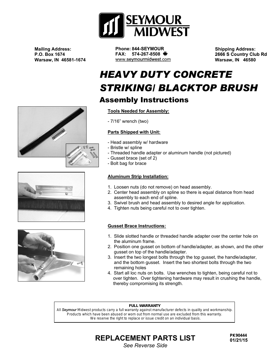 Heavy-Duty Concrete & Blacktop Brush(PK90133)