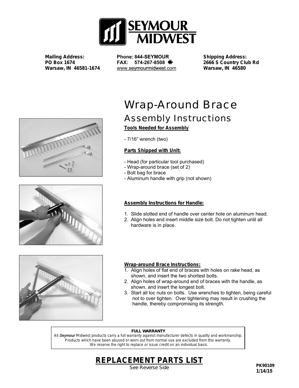 Wrap-Around Bracing(PK90109)