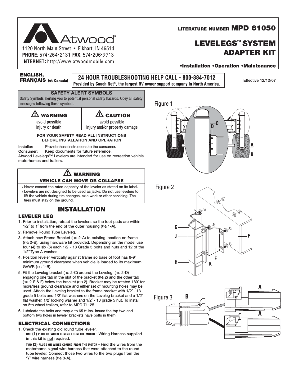 Levelegs System Adapter Kit