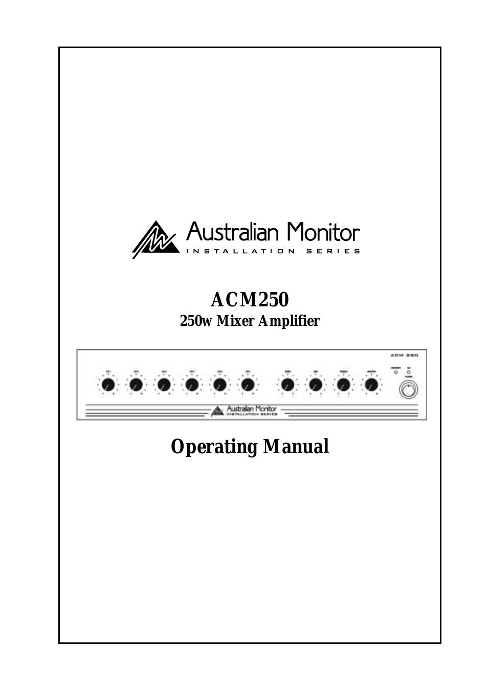 Audio Telex ACM250