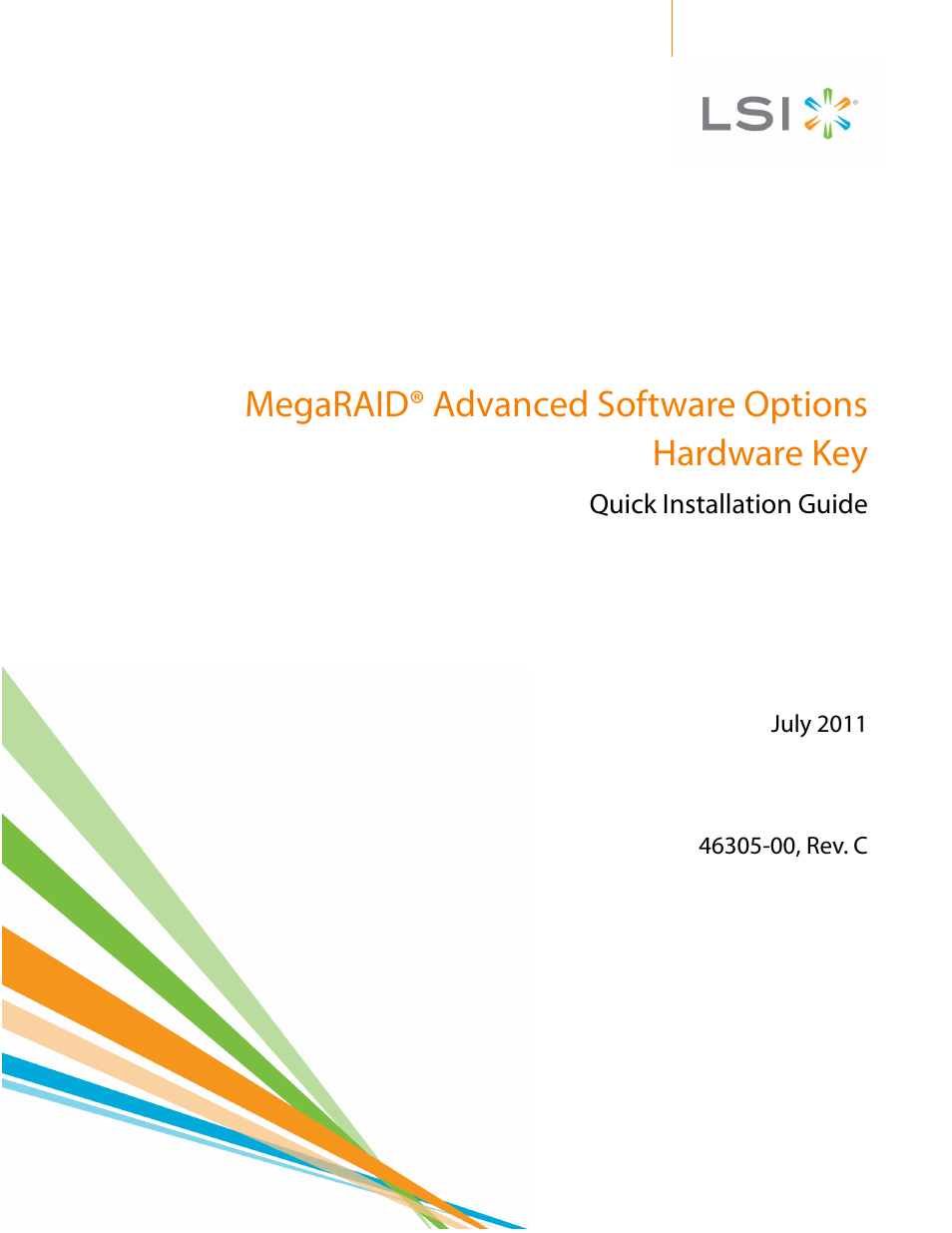 MegaRAID SafeStore Software