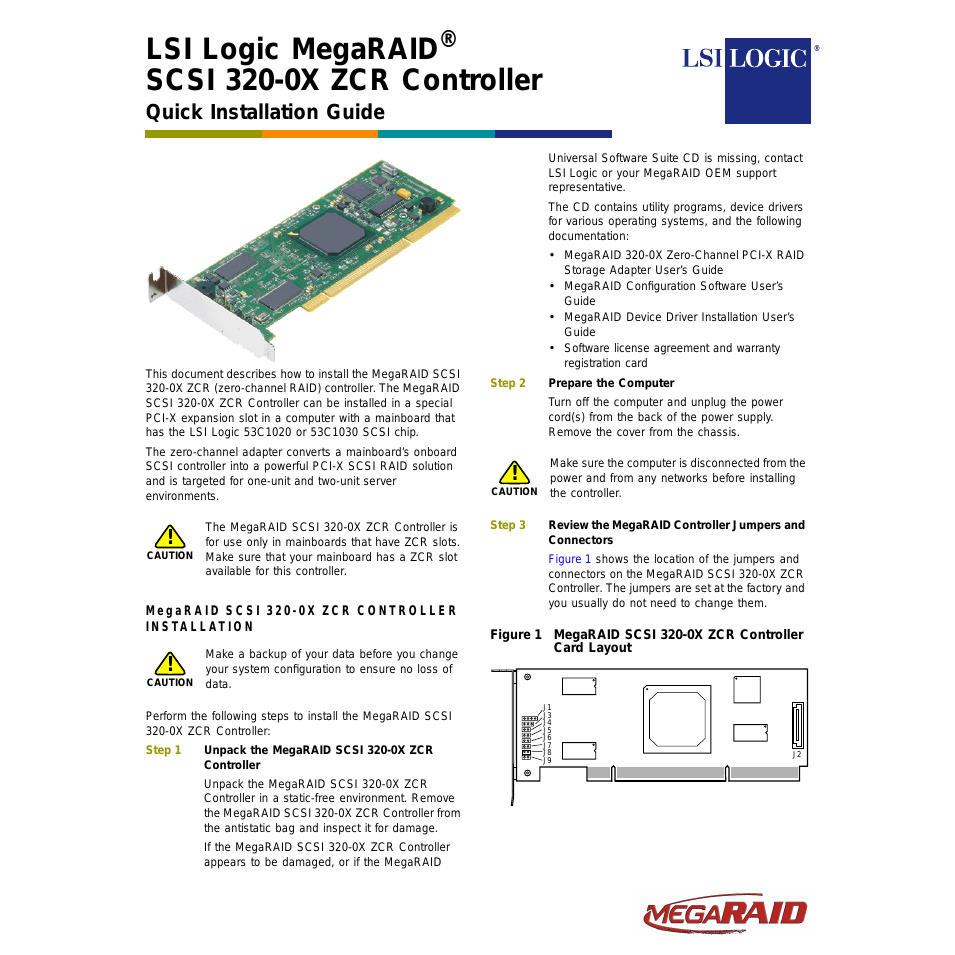 MegaRAID SCSI 320-0X (530)
