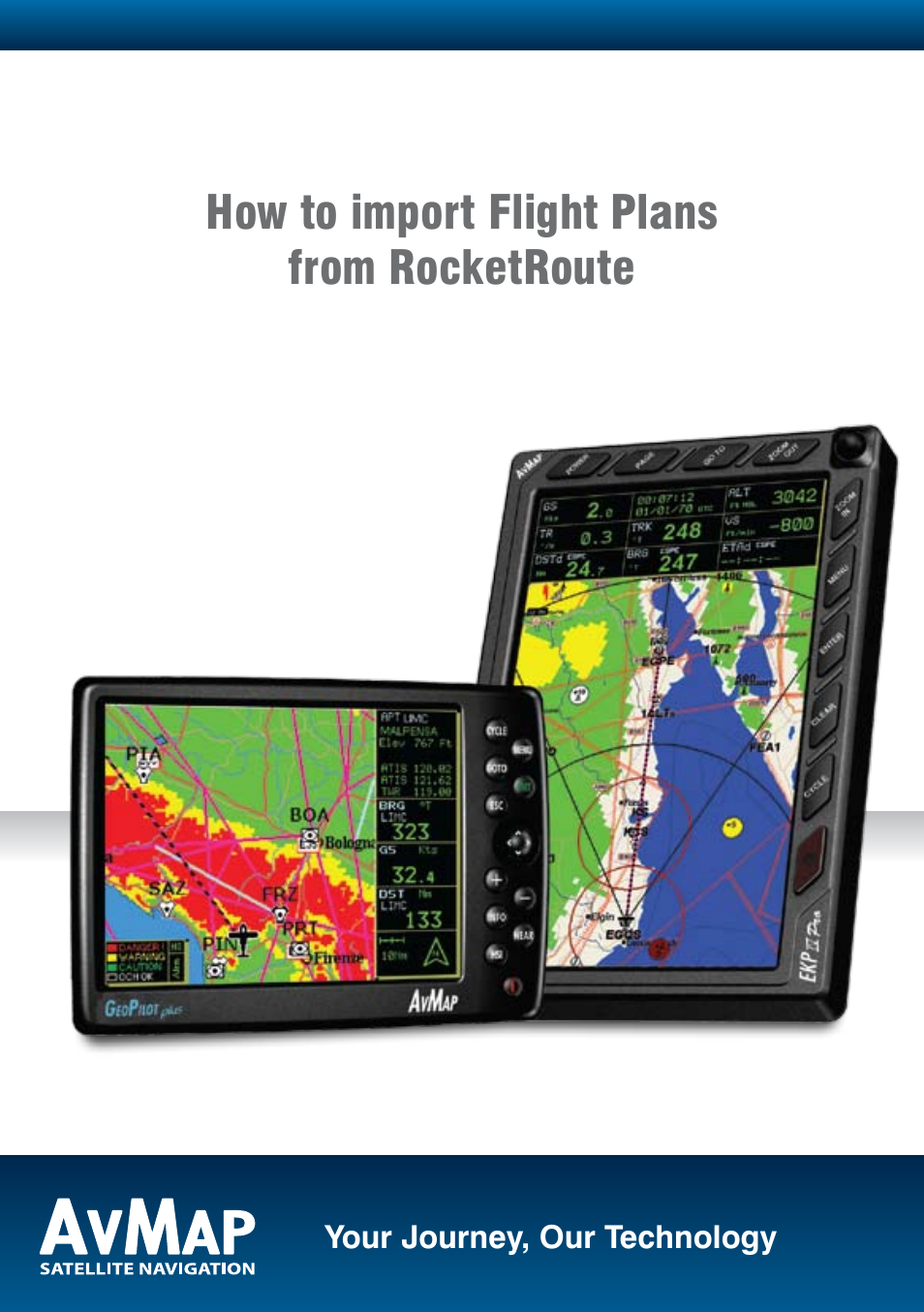 Importing Flight Plans from RocketRoute