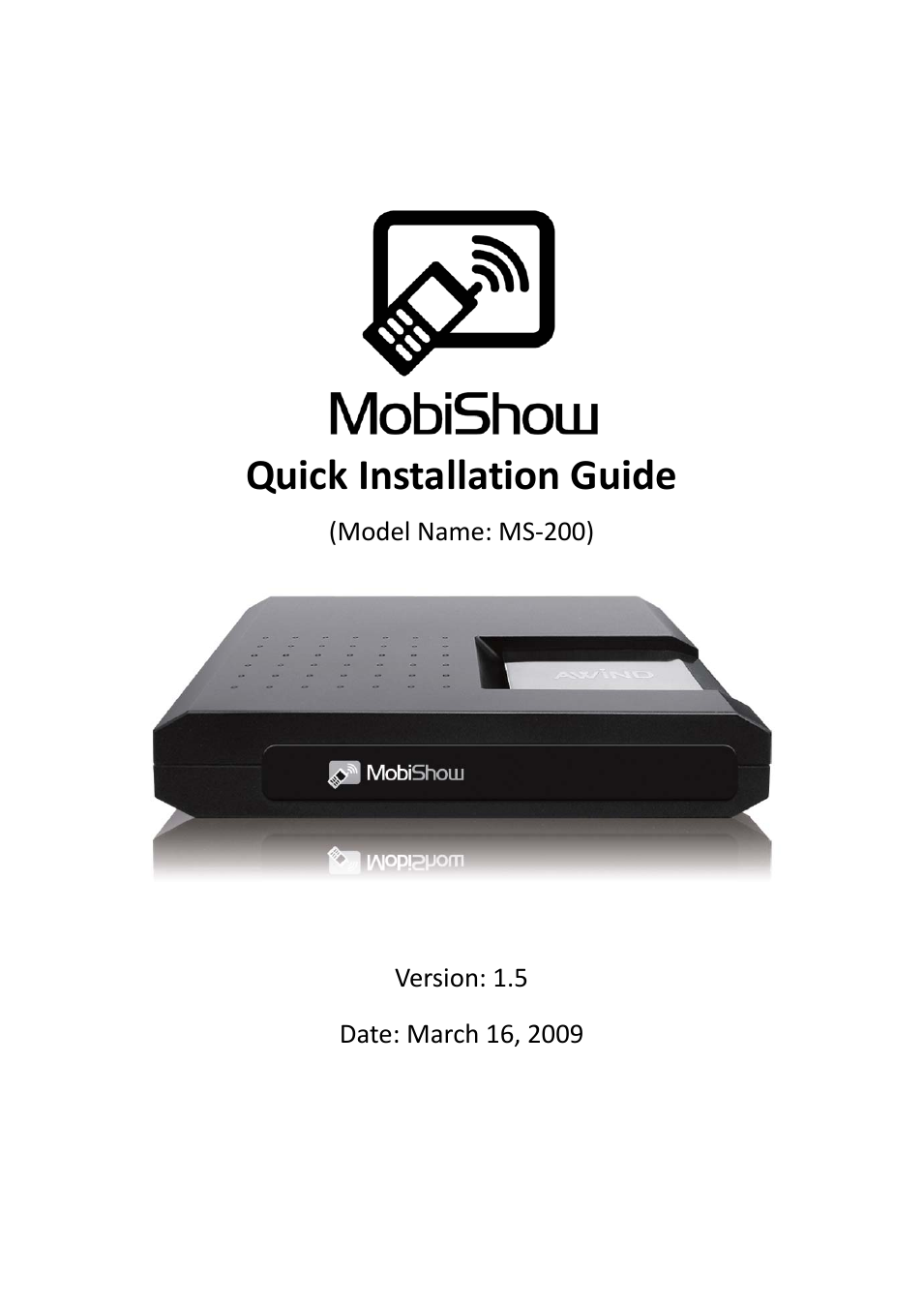 MobiShow MS‐200
