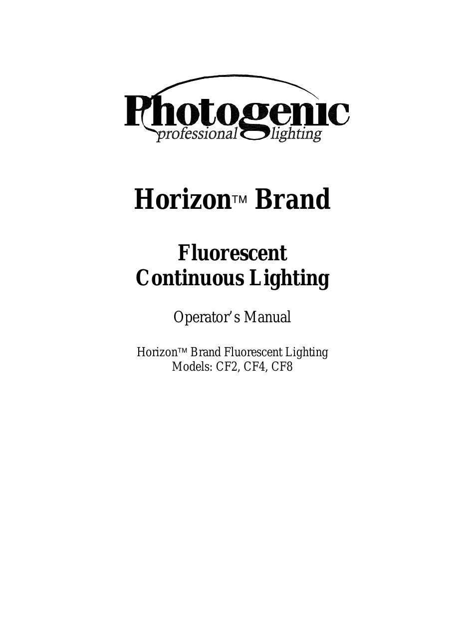 Horizon Continuous Lighting