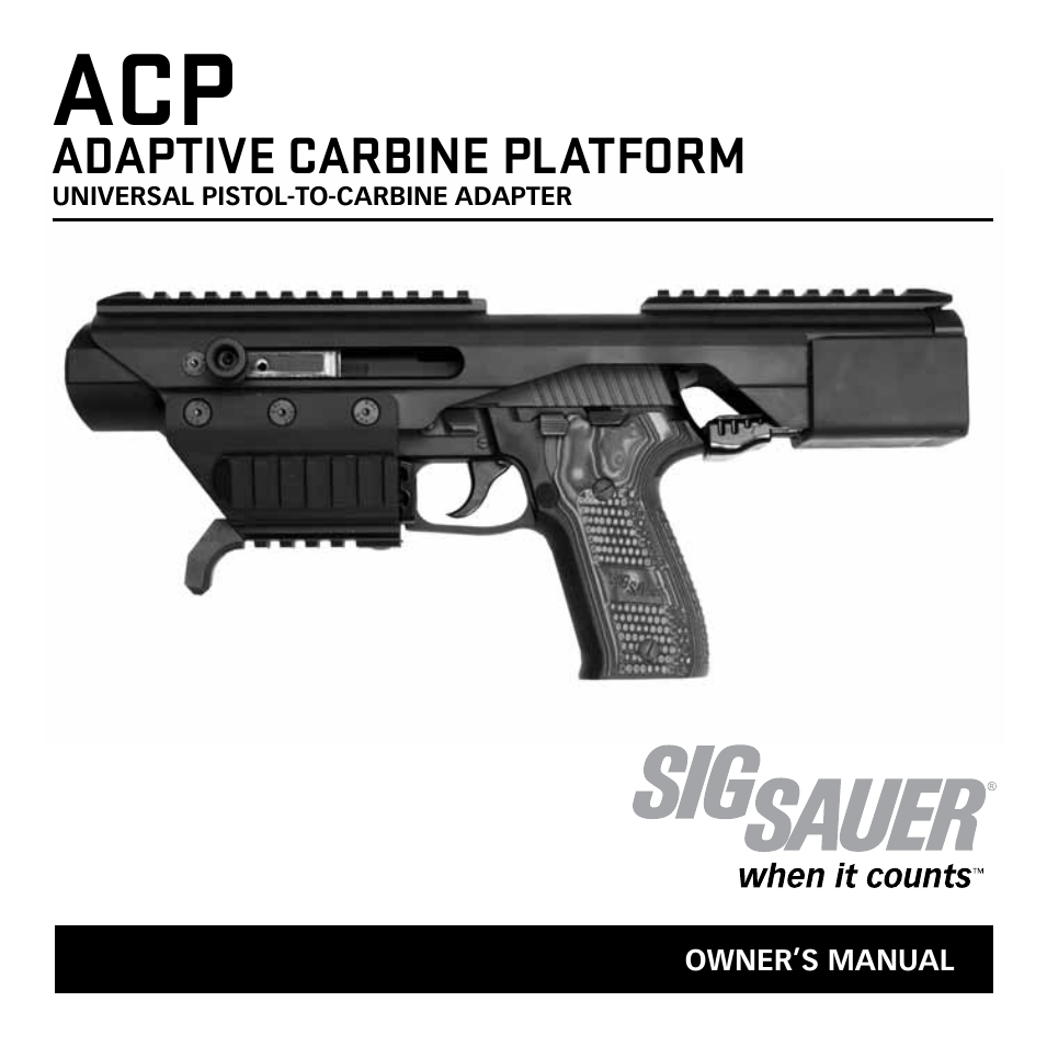 ACP Adaptive Carbine Platform
