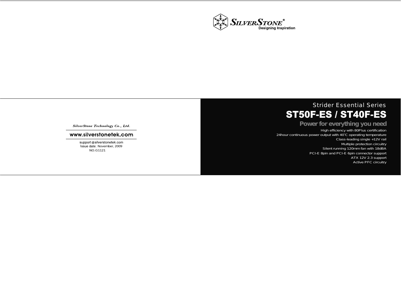 ST40F-ES Manual