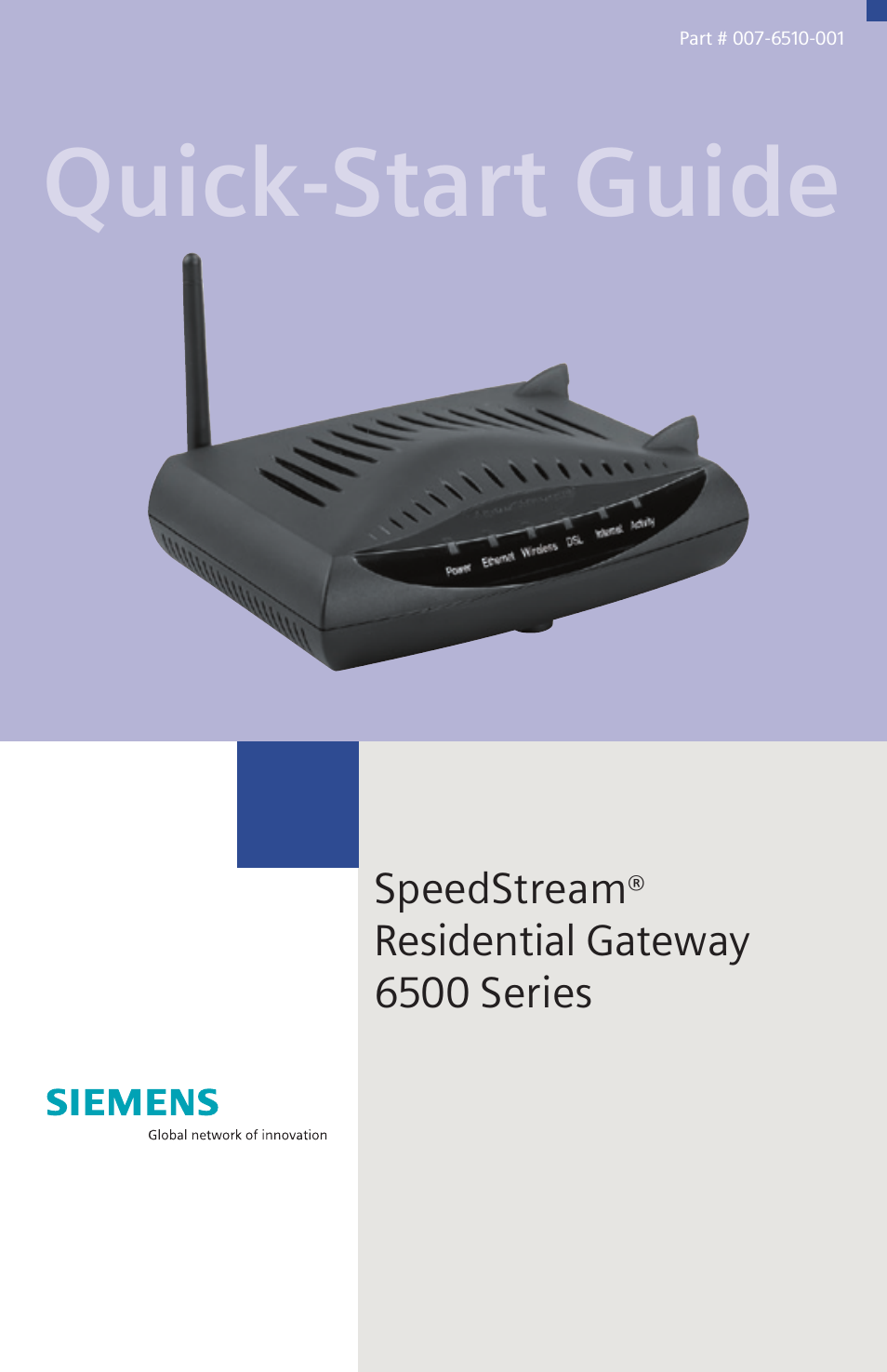SpeedStream 6500 Series