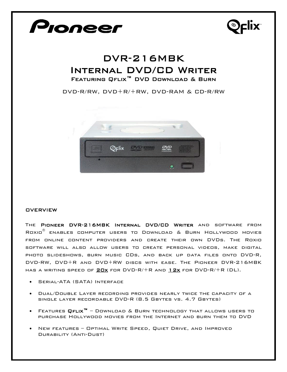 DVR-216MBK