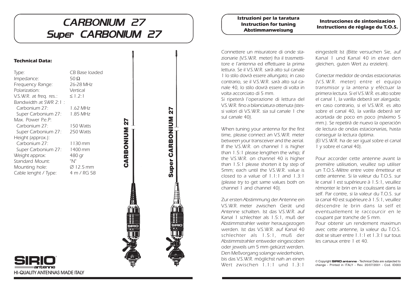 Super Carbonium 27