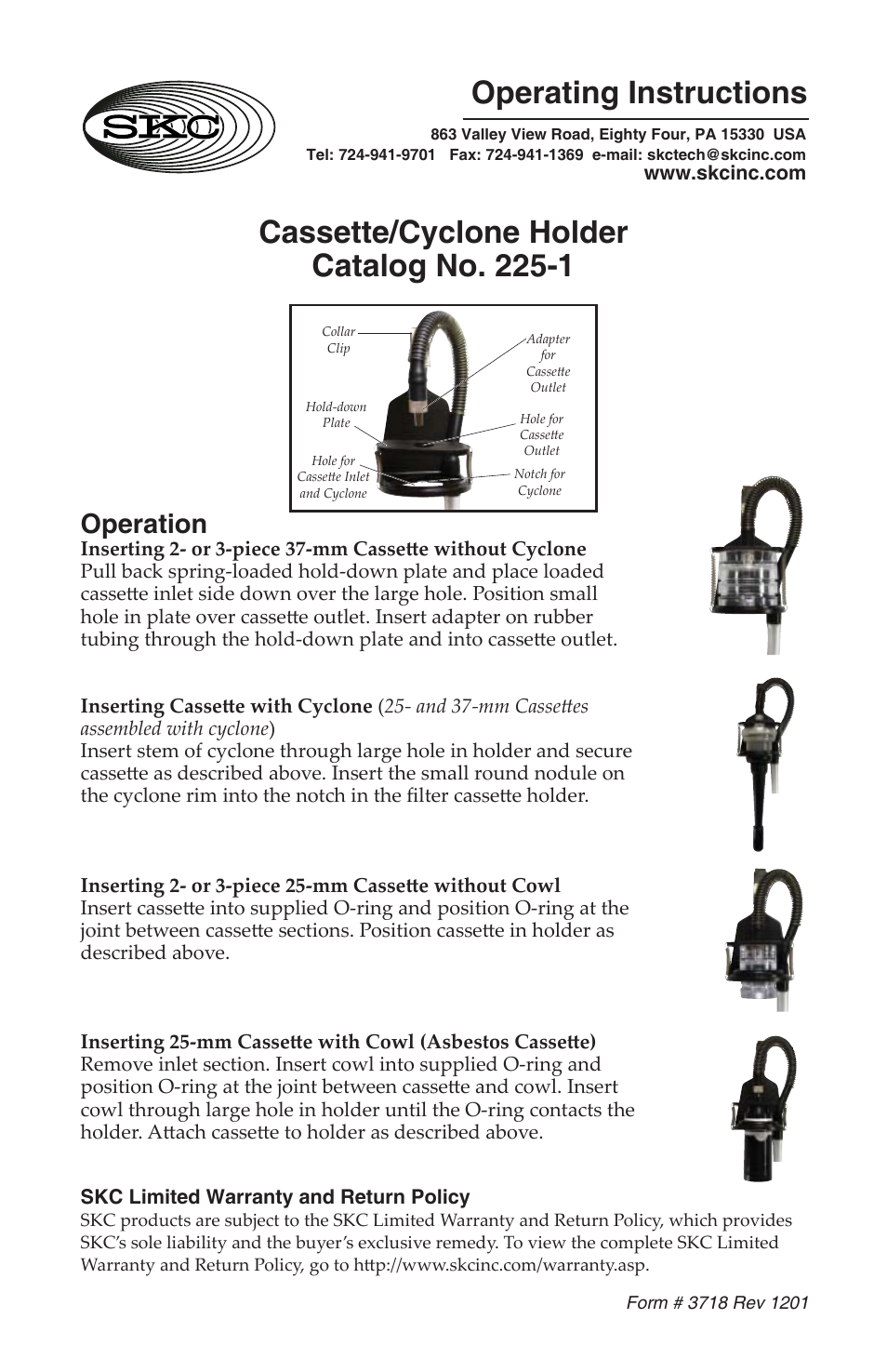 225-1 Cassette_Cyclone Holder