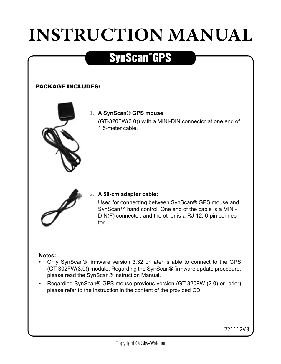 SYNSCAN GPS