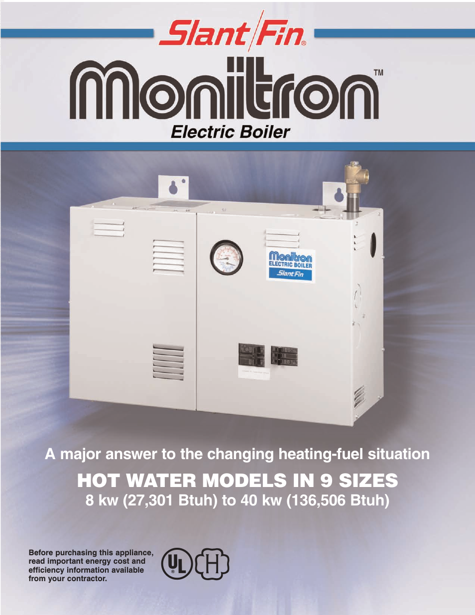 Monitron EH Boilers