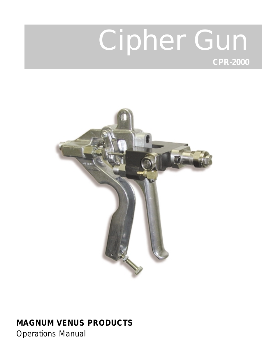 CPR-2000 Cipher Gun