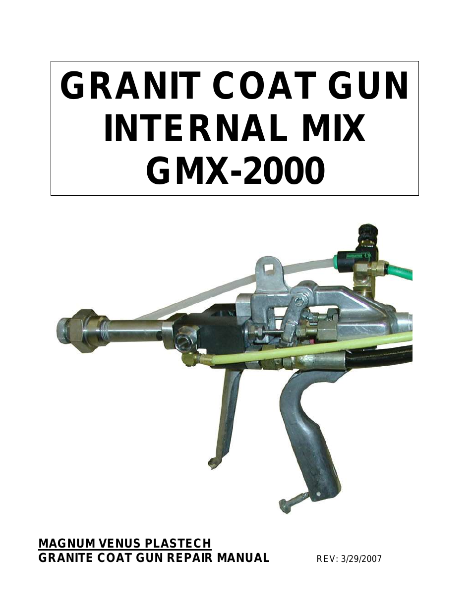 GMX-2000 GRANIT COAT GUN